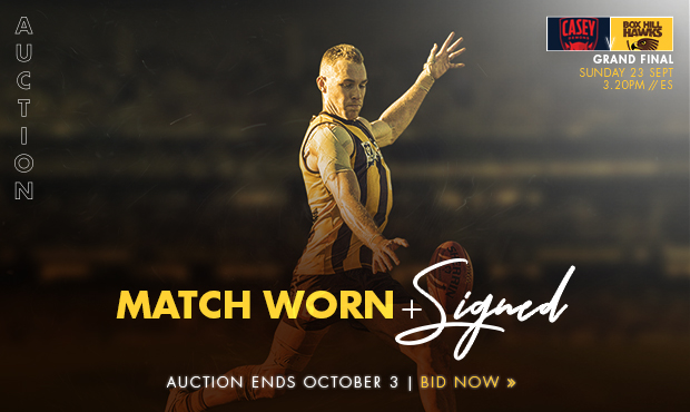 GRAND FINAL: Match Worn Guernsey Auction