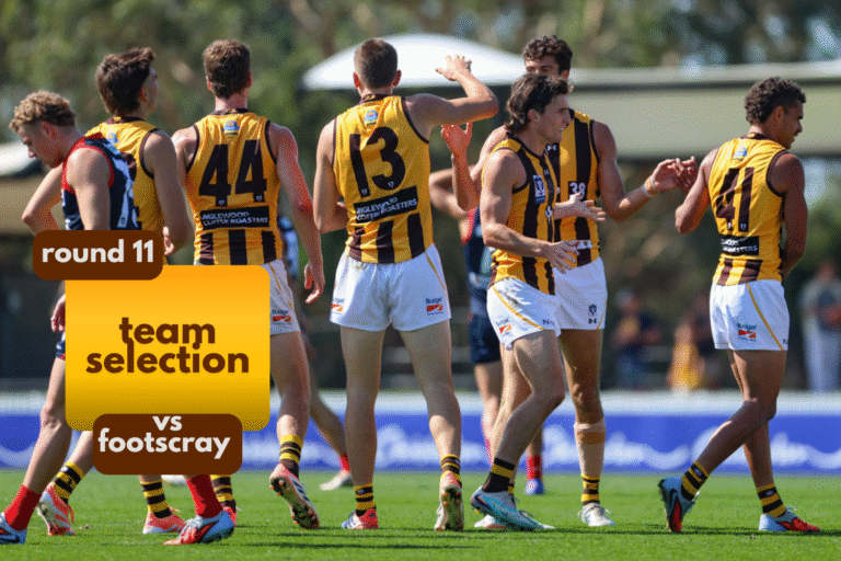 Selection: Hawks Set for Prelim Replay Against Footscray
