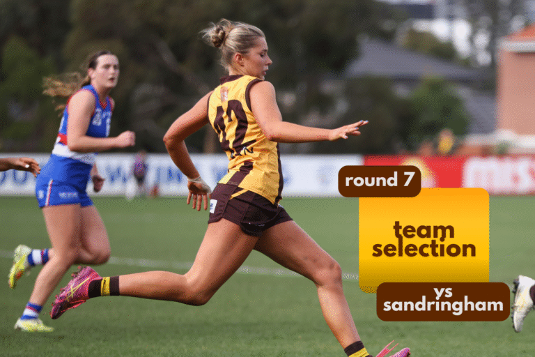 VFLW Selection: Hawks Prepare for Sandringham Showdown