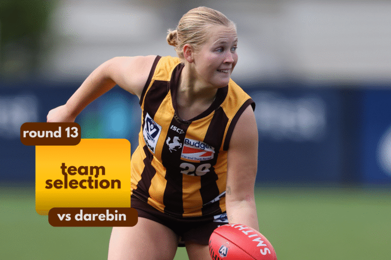 VFLW Selection: Hawks Head North to Face Darebin